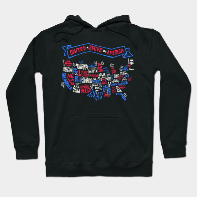 United States of America States Map